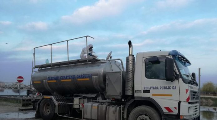 S-a reluat dezinfecția la Târgu-Jiu