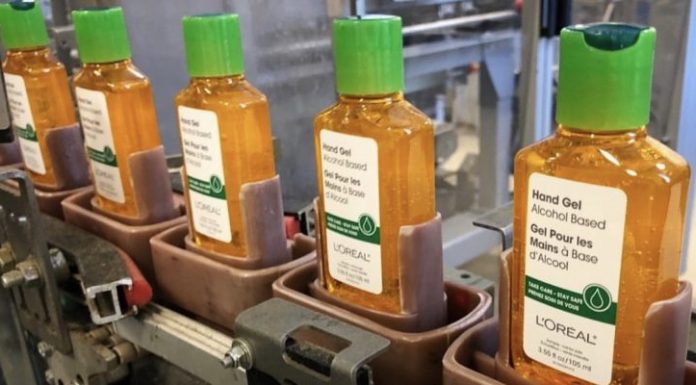 Produse de igienă donate spitalelor