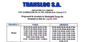 S-a modificat din nou programul curselor Transloc!