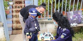 Copil de cinci ani, căutat de ziua lui de mascați