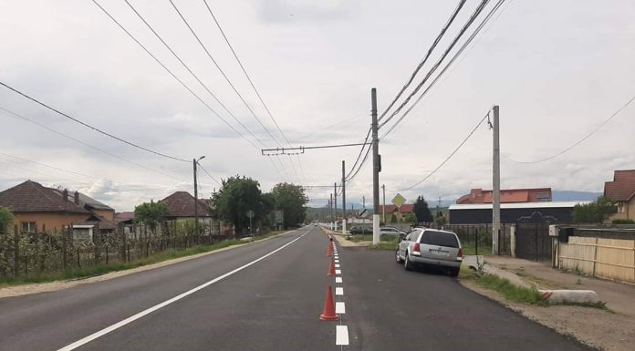 Un prim tronson din DN 67 D, reabilitat!