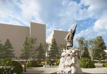 Echipa ce a realizat proiectul de modernizare a Parcului „Tudor Vladimirescu”, prezentă la Târgu Jiu