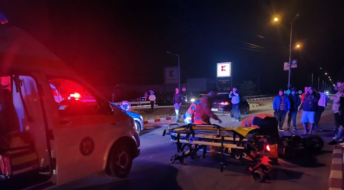 Accident la Târgu-Jiu