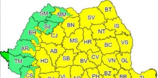 Cod galben de vreme rea! E inclus și Gorjul!