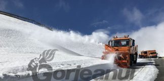 Transalpina, 3 săptămâni până la redeschidere! Nămeți de 3 metri!