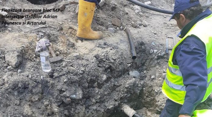 Drum județean închis din cauza unei avarii