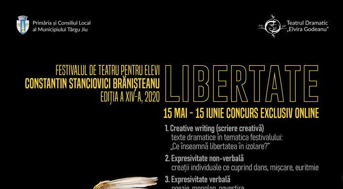 Festivalul de teatru pentru elevi se mută în online