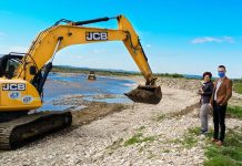 Noi lucrări pe cursurile de apă, derulate de echipele SGA Gorj