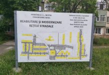 Lucrări reluate la Motru. Sens dublu pe Aleea Caisului