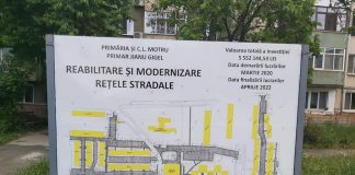 Lucrări reluate la Motru. Sens dublu pe Aleea Caisului