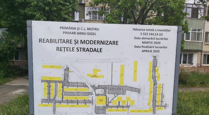 Lucrări reluate la Motru. Sens dublu pe Aleea Caisului