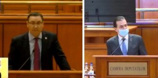 Ponta, fără mască în Parlament. Orban: Poate fi amendat