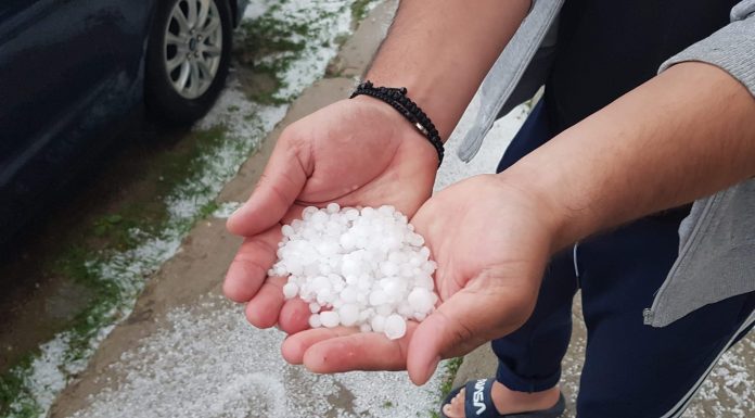 Foto: Grindina de la Rânca a albit rapid stațiunea montană