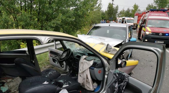 Trei răniți în două accidente, în Gorj
