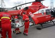 Elicopter SMURD! O fetiță de doi ani, la un pas să se înece într-o piscină gonflabilă
