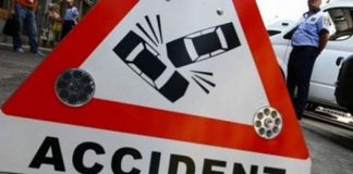 Tamponare provocată de un bătrân băut