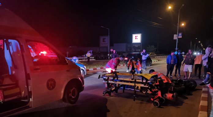 Doi răniți, după un accident provocat de un scuter