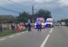 VIDEO: Accident la Bălești