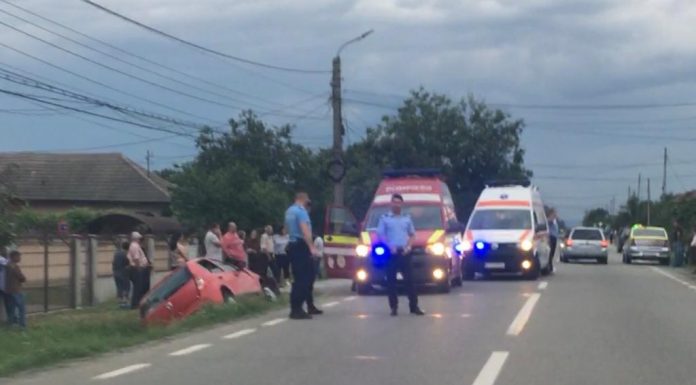 VIDEO: Accident la Bălești