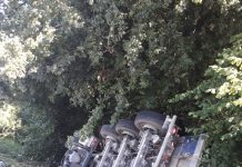 Accident cu trei răniți la Vlăduleni