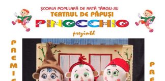 Teatru de păpuși în aer liber, la Târgu-Jiu