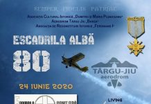 Eveniment dedicat temerarelor aviatoare din Escadrila Albă, pe Aerodromul de la Târgu-Jiu