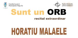 Recital extraordinar marca Horațiu Mălăele, la Târgu-Jiu