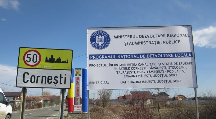 Serviciul de apă și canal din Bălești, dat în concesiune. Contract pe șapte ani!