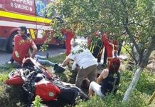 Accident grav la Turburea