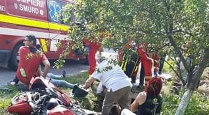 Accident grav la Turburea