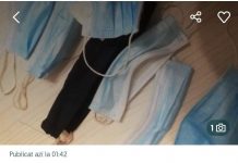 Un târgujian vinde măști gata infectatate cu COVID!