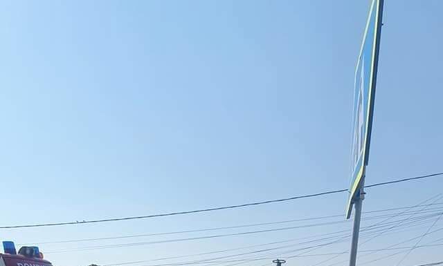 FOTO: Accident la Drăgoieni