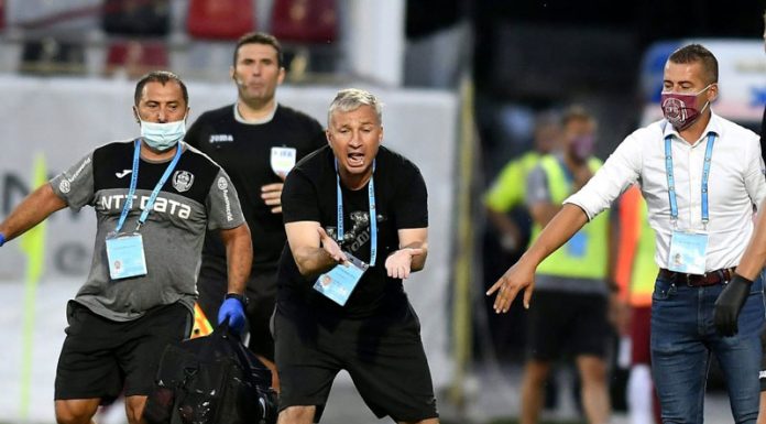 Petrescu vede conspirații: ,,Mi se pare ciudat ce s-a întâmplat la meciul Craiovei”