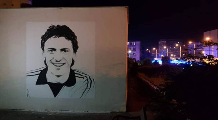 Cârţu are mural în Bănie: ,,E o iniţiativă de remarcat!”