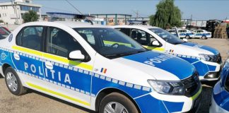Poliția a primit 18 mașini noi