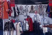 Pompiliu Ciolacu și Gheorghe Ciuncanu, la Târgul Creatorilor Populari de la Oradea