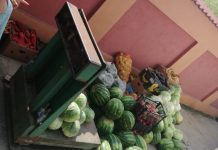 FOTO: Polițiștii din Motru au confiscat aproape o tonă de fructe și legume