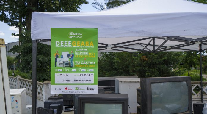 România Reciclează ajunge, în august, în Gorj