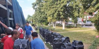 Coșuri de gunoi noi pe străzile din Motru