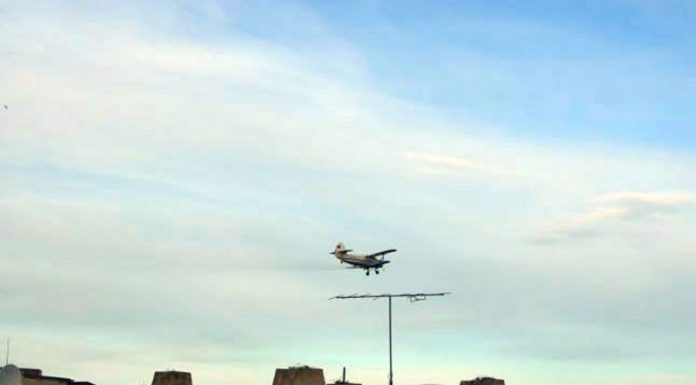 O nouă dezinsecție aeriană, la Târgu-Jiu