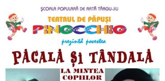 Păcală și Tândală, pe scena Teatrului de Vară din Târgu-Jiu