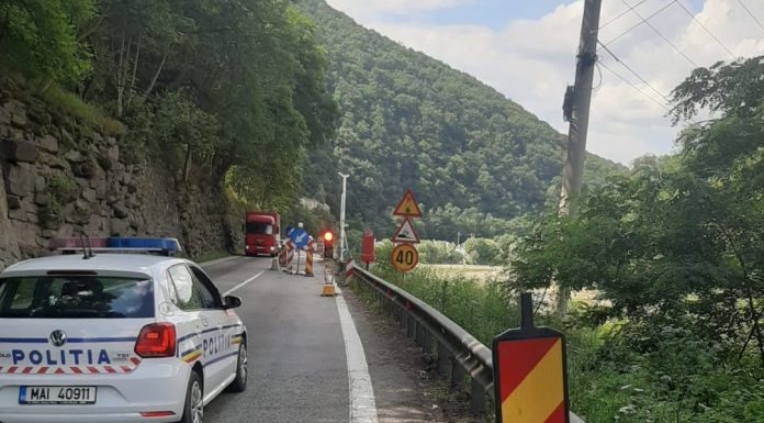 Restricții de circulație pe Valea Oltului