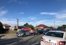 Accident la Copăcioasa, după ce un şofer nu a acordat prioritate