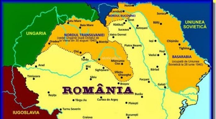 Fragmentarea teritorială a României din 1940
