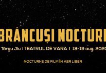 Filme în aer liber, la Târgu Jiu