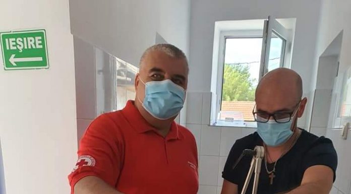 Crucea Roșie Gorj a donat un ventilator mobil către SJU Târgu Jiu