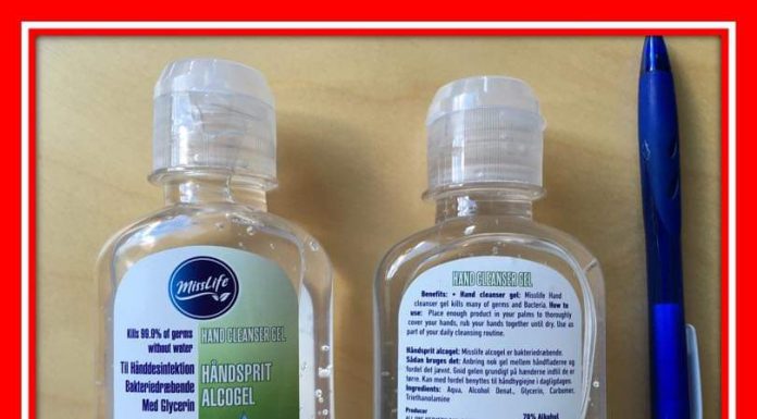 Alertă cu privire la un dezinfectant pentru mâini deosebit de toxic