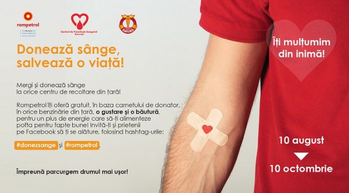 Campanie cu recompense pentru donatorii de sânge
