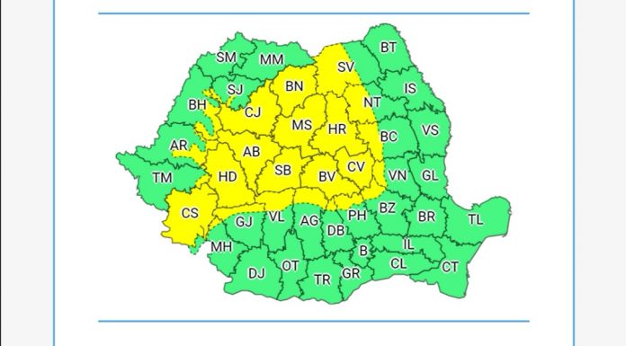 Cod galben de vijelii, până diseară