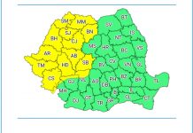 Cod galben de ploi pentru nordul județului Gorj